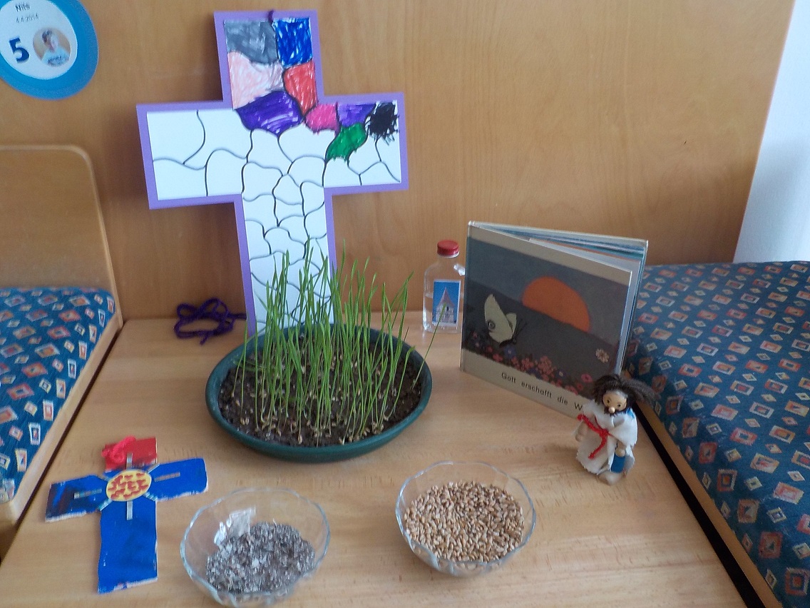 Aschermittwochfeier im Kindergarten Martinsberg - Pfarrverband St